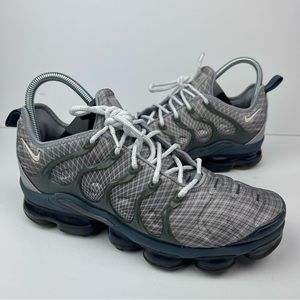 Nike Air VaporMax Plus Wolf Grey Running Shoes 924453-019 Mens Size 8.5